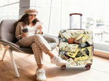 20"/24"/28" 3 pcs/set in PC Spinner Wheel Luggage, Carry on Suitcase, With Printed pattern and W2787P353570