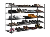 Shoe Rack - 5-Tier Shoe Organizer for Closet, Bathroom, Entryway - Shelf Holds 25 Pairs Sneakers, 10740549