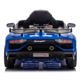 ZUN 12V Kids Ride On Car W/Parents Remote Control,Licensed Lamborghini Aventador Xago,Hydraulic pressure W1396P184348