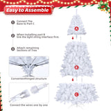 FCH 7ft 1346 Branches Automatic Structure PVC Material 500 Lights Cool Color 8 Modes Christmas 45252306