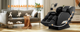 ZUN 2024 Massage Chair Recliner with Zero Gravity with Full Body Air Pressure W1875P212579