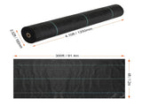 Weed Barrier 4x300ft Landscape Fabric 3.2oz Heavy Duty Geotextile Fabric Woven PP Weed Control Mat 42746328