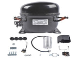 Hermetic Refrigeration Compressor Black 220-240V 50Hz 1/3 HP 1 Phase AEA2413YXA 57147226