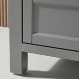 Fully Assembled 36'' Freestanding Single Sink Bathroom Vanity with 2 Handles Sets W1826P255389