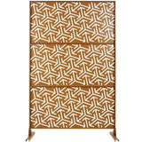 Outdoor & Indoor Privacy Metal Privacy 76" H48" W, Freestanding Decorative Privacy W465P193283