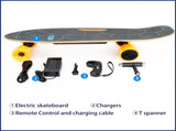 Small Electric Skateboard with Remote Control, 350W, Max 10 MPH, 7 Layers Maple E-Skateboard, load W34856855