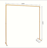 2*2m/6.6*6.6ft Wedding Arch Stand with Bases Used for Weddings Birthday Parties Christmas Parties 13897390
