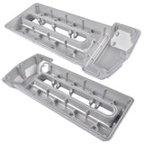 2PCS Left & Right Engine Valve Cover V204891 V204890 Replacement for BMW 540i E39 1998-2003, 740i 53046065