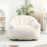 Bean Bag Chair, Bean Bag Sofa Chair with Armrests Stuffed High-Density Foam, Lazy Sofa Comfy Chairs 09749155