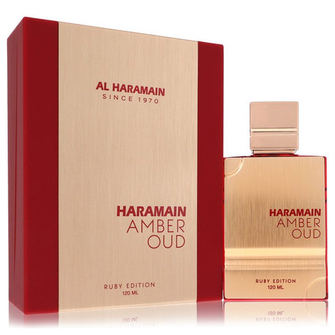 Al Haramain Amber Oud Ruby by Al Haramain Eau De Parfum Spray 2 oz for Women FX-562369