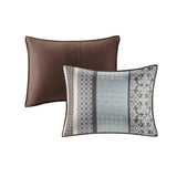 7 Piece Comforter Set Blue King B03597162