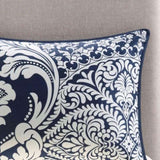 King/Cal King 6 Piece Printed Duvet Cover Set B03597318
