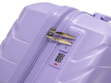 14"/20" 2 pcs/set in ABS Spinner Wheel Luggage, with Combination Lock,14" Cosmetic Case W2787P337458