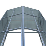 Outdoor Storage Shed 20x13 FT, Metal Garage Shed Backyard Utility Tool House Building with 2 Doors W1895P199514