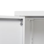 ZUN Metal Storage Cabinet with Locking Doors and Adjustable Shelf, Filing Storage Cabinet , 66558843