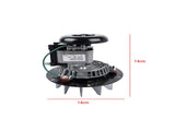 Combustion Exhaust Blower Motor 80602 Replacement for Ashley, King, US Stove, Vogelzang 5501S AP5710 40261267