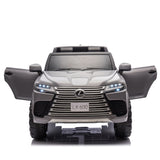 ZUN Licensed LEXUS LX600 24V Two-seater XXL Kids Ride On Car W/Parents Control,Seat width 20 W1396P190406