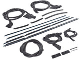 17Pcs Rubber Door Tailgate Weatherstripping Seal Kit Fit for Chevrolet El Camino GMC Caballero 68320605