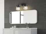 ll Sconces Set of 2 with Clear Glass Shade,Modern ll Sconce, Industrial Indoor ll Light Fixture E26 82306146