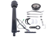 Street Hot Rod 30" Black Steering Column Tilt Auto Floor Shift w/ Adapter No Key 86332181