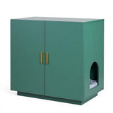 Wooden Cat Box Cabinet 21994035