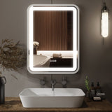 Bathroom Vanity Mirror with Light for Wall Smart LED 3628 Frame Makeup Mirror for Over Sink T3177P284024