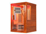 One person infrared sauna with red light W3973P462915