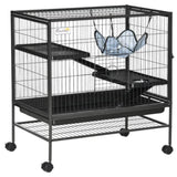 3-Tier Small Animal Cage, Ferret Cage Large Chinchilla Cage W2225140472