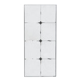 21x47" Traditional Decor Style Rectangle Antique Glass Wall Mirror, Wall Decor for for Bathroom W2078126445