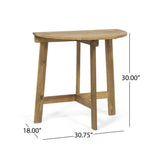 WESTMONT HALF-ROUND BISTRO TABLE, NATURAL 65324.00