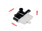 Fuel Pressure Sensor White Black Housing Fit for Volvo C70 S70 S80 Replace 31392490 21420679