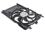 Engine Radiator Cooling Fan Assy Replacement for 19-23 Jeep Renegade Fiat 500X L4 1.3L 68552370AA 92427091