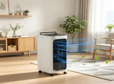 Ice Cooling Room Air Cooler, with Ice Packs, Water Humidifier, Remote, Timer & Oscillating Function 45035643