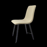 ZUN Dining Chairs Set of 4,Modern Kitchen Dining Room Chairs,Upholstered Dining Accent Chairs in linen 07819100