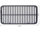 Oval Cast Iron Grill Outdoor, Portable Charcoal Grill and Tabletop Cast Iron Skillet - 100% Cast 98855605