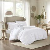 Full/Queen 4 Piece Microfiber 2-in-1 Duvet Set B035129151
