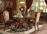 Vintage and Cherry Oak Side Chair with Claw Leg B062P209246