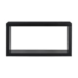 U_STYLE Modern Minimalist Entrance Table, Square Shaped Fashion Design, Easy to Assemble, Suitable N711P245613B