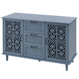 2 Door 3 Drawer Cabinet, American Furniture, Suitable for Bedroom, Living Room, Study W688124217