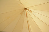 Canvas Tent Bell Tent Glamping, 4 Seasons Yurt Tent for 4M/5M Cotton Canvas Tent for Family 61040260