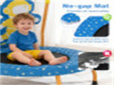 Astronaut Trampoline for Toddlers with Foam Padded Handle and Safety Padded Cover 06218124