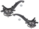 Pair Front Left Right Steering Knuckle & Wheel Hub Bearing Assemblies Fit for Kia Optima Hyundai 11433144