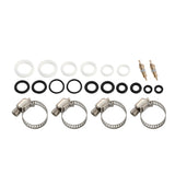 Universal Fuel Injection Gauge Pressure Tester Hoses Fittings Pump Tool Kit 09276140