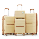 Luggage Sets 4 Piece PP Lightweight & Durable Expandable suitcase W2098P186373