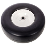 2pcs 13x5.00-6" Flat Free Lawn Mower tires,Zero Turn Mower replacement Solid Tire, Smooth tread, W465P266297