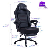 Vanbow.Seat Height Adjustable Swivel Racing Office Computer Ergonomic Video Game Chair W152166555