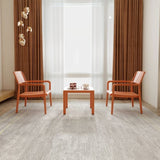 2-Piece PP Single-Seater Chairs Coffee Table Set Indoor/Outdoor Multi-Purpose Furniture for W3450P323335