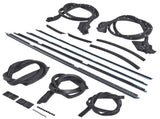 17Pcs Rubber Door Tailgate Weatherstripping Seal Kit Fit for Chevrolet El Camino GMC Caballero 68320605