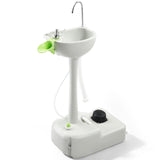 CHH-7701 Portable Removable Outdoor Wash Basin White 14412236