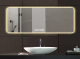 28*60in Frameless with light LED bathroom, corrosion-resistant, three-color dimmable, backlit W2071P248500